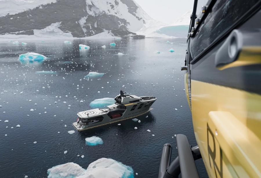 64m Expedition Yacht Concept Unveiled by Icon Yachts 