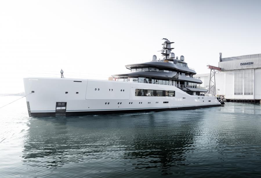 Amels 80 Superyacht Launched by Damen Yachting