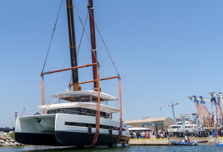 VisionF Yachts Delivers Second Solar-Electric E-Cat 80 Catamaran