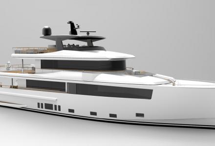 Cantiere Delle Marche Nauta Air 111 under construction