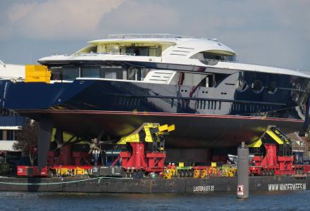 Oceanco launches 106m sailing yacht Y712