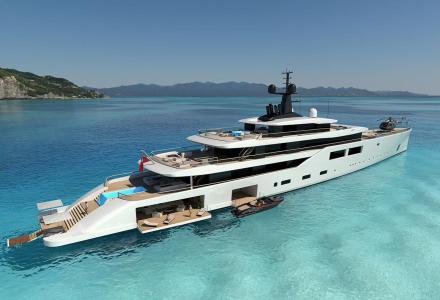 Oceanco unveils new design: 102m Project Spectrum