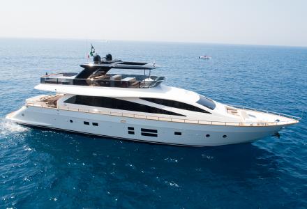 Third Amer 94 superyacht sold