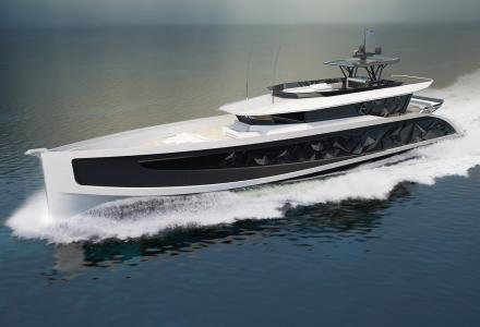 Max Zhivov unveils 35m superyacht concept Black Iceberg