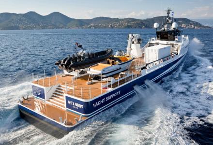 Damen Yacht Support vessel Fast & Furious sold