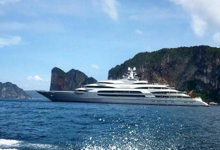140m Ocean Victory spotted in Thailand