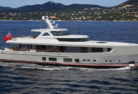 Second ThirtySix yacht under construction at Mulder Shipyard