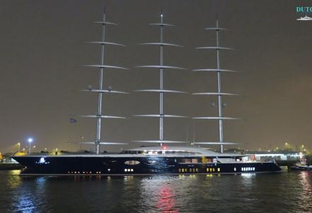 Oceanco project Y712 returns after her sea trials