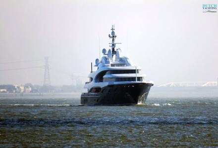 Oceanco Y715 superyacht Barbara delivered