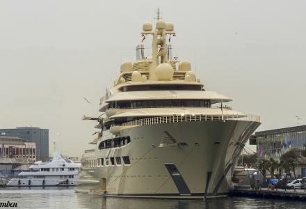 Dilbar as one of the main attractions in Barcelona