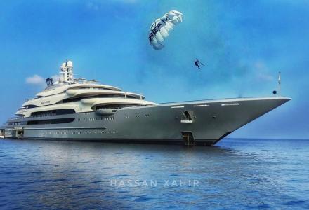140m Ocean Victory spotted in Maldives