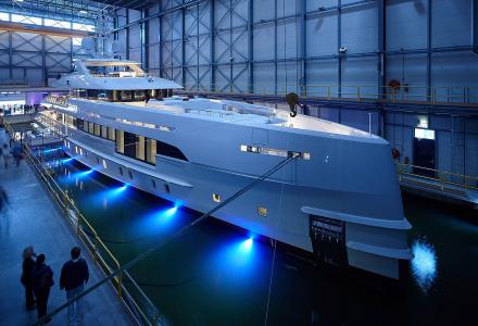 Heesen Yachts Project Nova launched and named Home