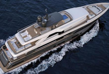 Navetta 42 under construction at Custom Line