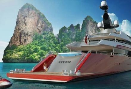 Take a look at Titan, the latest hybrid superyacht concept by Oceanco