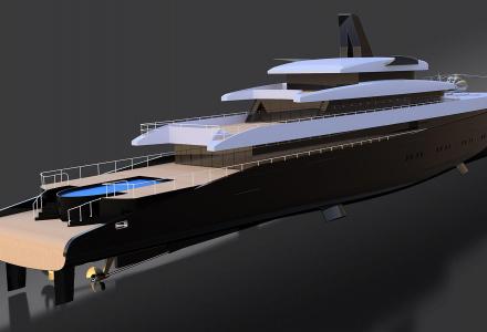 Laurent Giles introduces 110m superyacht concept HEMY