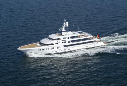 Lurssen delivers 74m superyacht Aurora