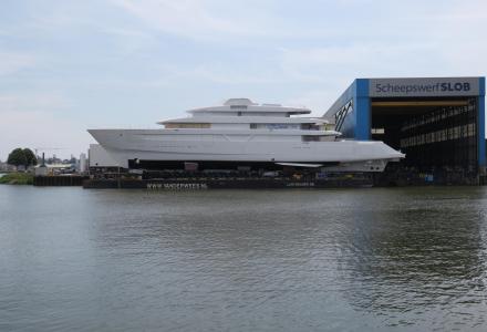 Technical launch of Feadship project 700 hull