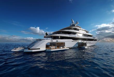 80m Columbus superyacht progressing well