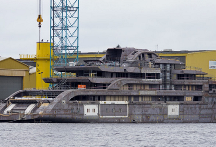 Lurssen moves new megayacht project into the shed