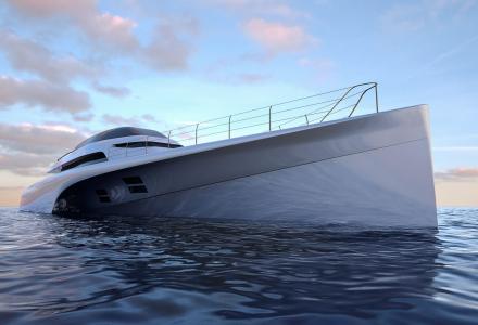 Design Unlimited unveils MC155 trimaran concept
