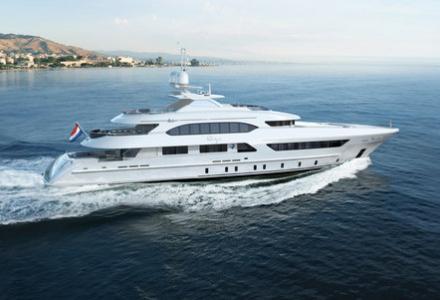 Project Ruya by Heesen ready for outfitting