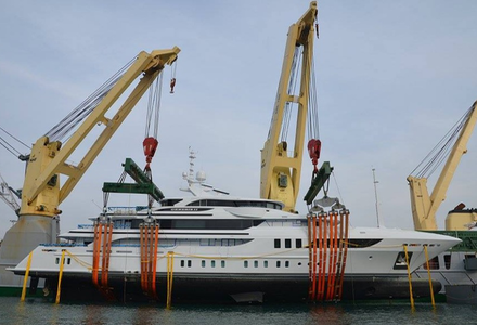 Benetti superyacht Genesis II arrives in Hong Kong