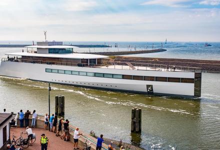 Feadship Venus returns home for refit project
