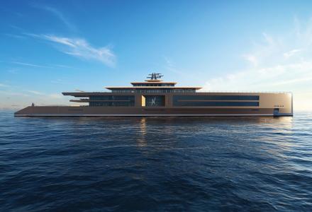 Sinot Yacht introduces 120m superyacht concept