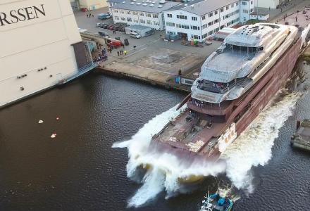 Lurssen announces launch of 95-meter Fiji 