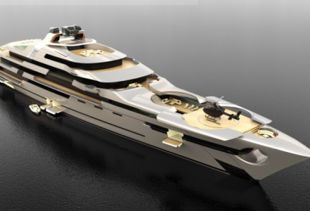 Black Pearl’s designers introduce new 140 meter concept