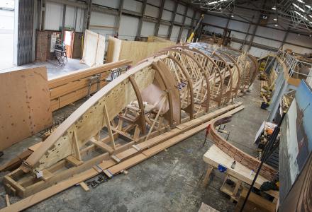 Unveiled: British S/Y Spirit 111 takes shape