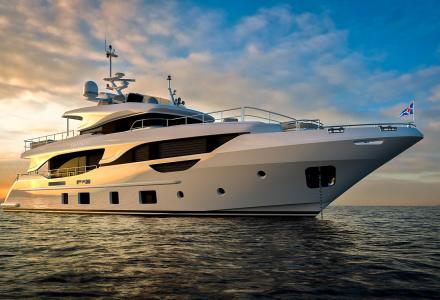 Benetti Delfino 95 launched and named Christella II