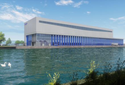 New Feadship yard taking shape in the heart of Amsterdam