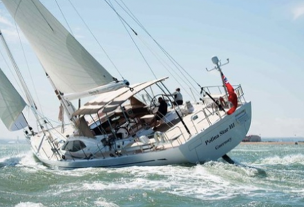 Process error in sunken yacht by Oyster Marine