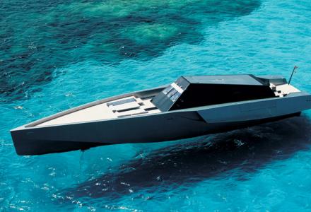 One of the fastest yachts in the world: Galeocerdo