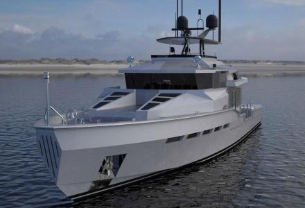23.47-metre military-designed Tactical 77 yacht project sold