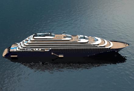 190-metre ultra-luxury cruise ship by Ritz-Carlton