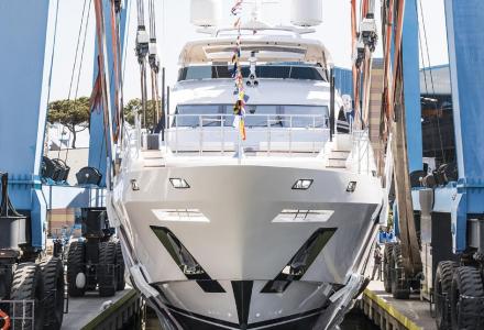 Sixth Benetti Fast 140 yacht launched - 42-metre Ironman