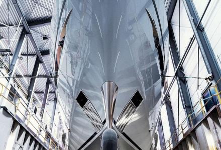 50-metre Project Maia launched by Heesen and named Omaha