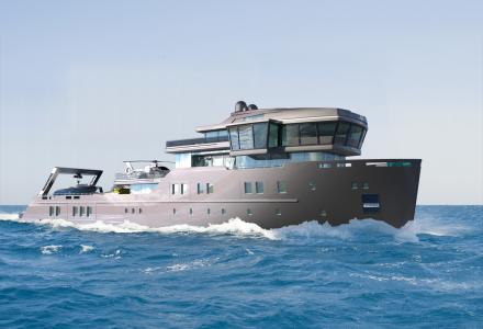 70-metre ice class explorer yacht project Ida Pfeiffer