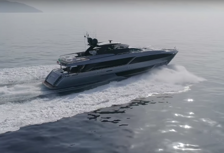 33-metre 110’ Dolcevita by Riva Yachts debuts at Montecarlo