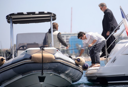 Celebrities spotted on the yachts during the Cannes Film Festival