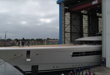 110-metre Project 1007 launched by Feadship