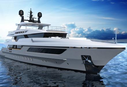 The launch of the Baglietto 48-metre hull #10228 is expected in July