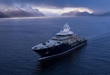 116-metre explorer superyacht Ulysses delivered by Kleven