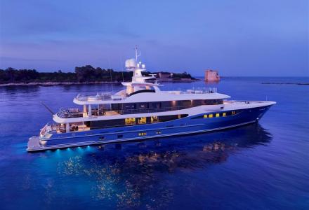 55-metre Amels LE180 superyacht Eji fast delivered