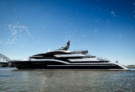 90-metre superyacht Project Shark delivered by Oceanco