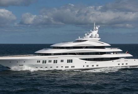 Lady Lara by Lurssen spotted in the Caribbean