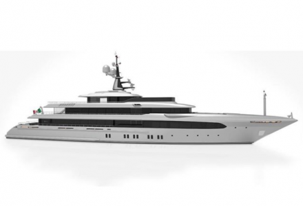 65-metre Codecasa superyacht hull F74 with delivery in 2019