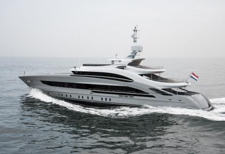 50-metre Heesen 50 Steel superyacht Omaha delivered